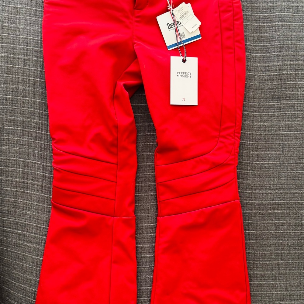 Perfect Moment Red Ski Pants